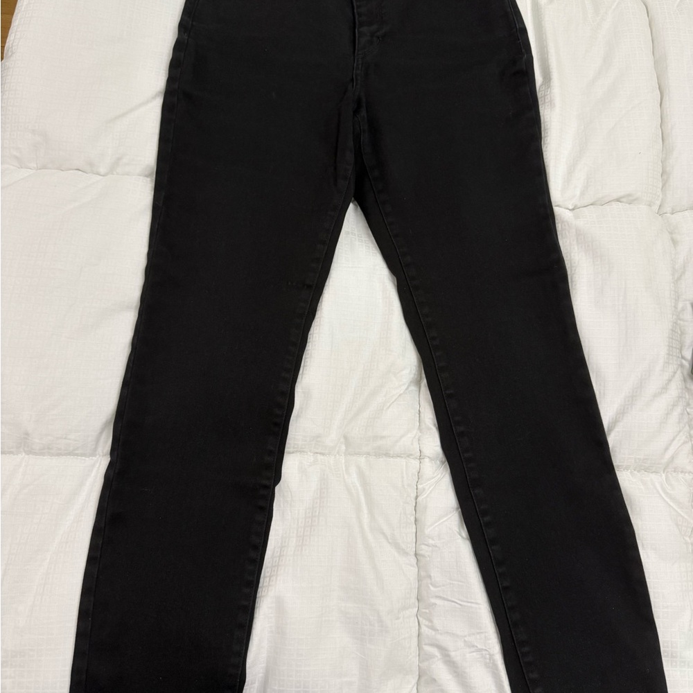 NYDJ Women’s Alina Legging Black Skinny Jeans Lift & Tuck Technology Size 6